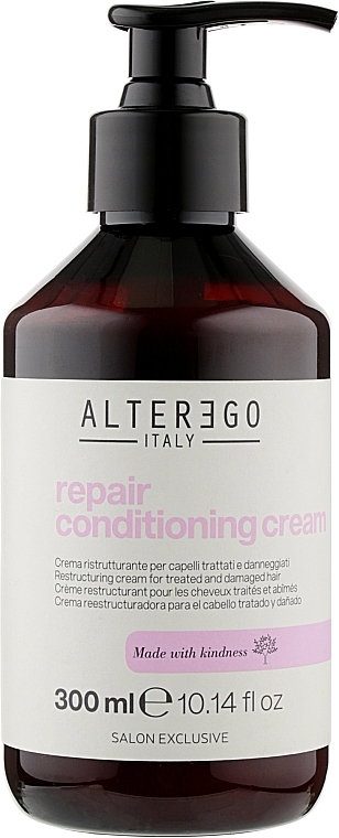 Repairing Cream Conditioner for Damaged Hair - Alter Ego Repair Conditioning Cream — photo N1