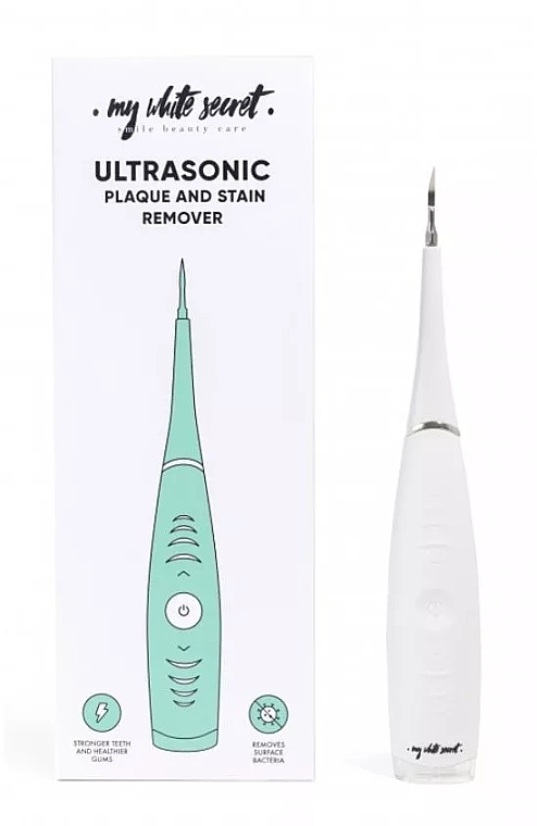 Ultrasonic Stain & Plaque Remover - My White Secret Ultrasonic Plaque And Stain Remover — photo N1