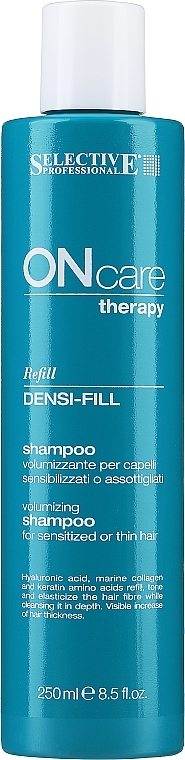 Filler Shampoo for Damaged & Thin Hair - Selective Professional On Care Densi-Fill Shampoo — photo N2