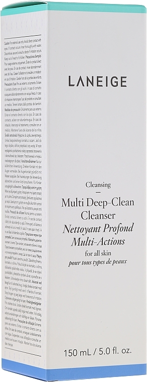 Multifunctional Deep Cleansing Foam - Laneige Multi Deep-Clean Cleanser  — photo N4