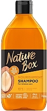 Nourishing & Intensive Hair Care Shampoo with Argan Oil - Nature Box Nourishment Vegan Shampoo With Cold Pressed Argan Oil — photo N1