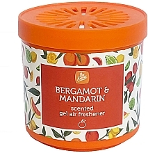 Bergamot & Mandarin Gel Air Freshener - Pan Aroma Bergamot & Mandarin Scented Gel Air Freshener — photo N1