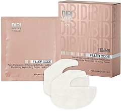 Repairing Eye Patch - DIBI Milano Filler Code Revitalizing Replenishing Eye And Lip Patches — photo N1