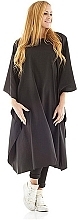 Fragrances, Perfumes, Cosmetics Hairdressing Cape, black - Xanitalia Pro Capa Keep HD 30x150cm