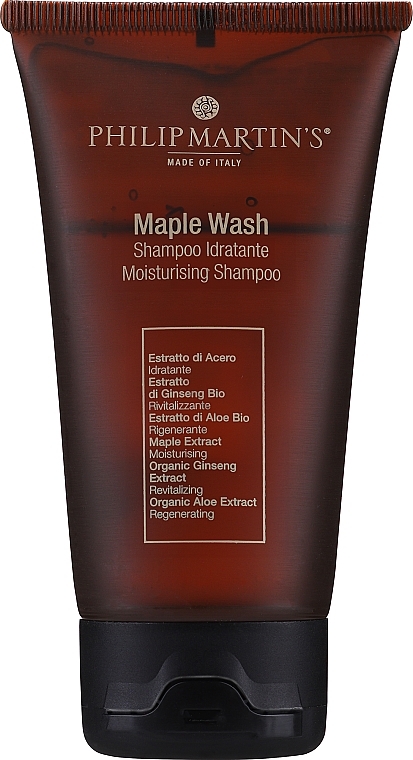 Nourishing & Moisturizing Shampoo with Maple Extract - Philip Martin's Maple Wash (mini size) — photo N1