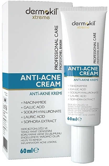 Anti-Acne Cream - Dermokil Xtreme Anti-Acne Cream — photo N1