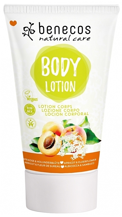 Apricot and Elderberry Blossom Body Lotion - Benecos Natural Care Apricot & Elderberry Blossom Body Lotion — photo N4