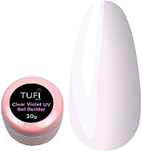 Fragrances, Perfumes, Cosmetics Violet Clear Builder Gel - Tufi Profi UV Gel Builder