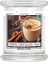 Fragrances, Perfumes, Cosmetics Scented Candle in Jar - Kringle Candle White Chocolate Chai