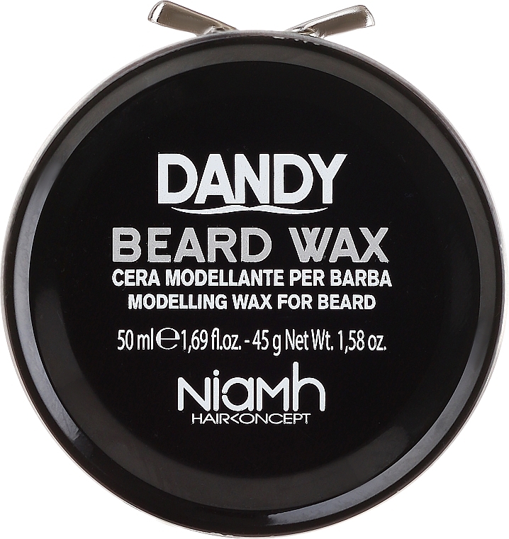 Beard and Moustache Styling Wax - Niamh Hairconcept Dandy Beard Wax Modelling — photo N1