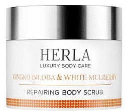 Fragrances, Perfumes, Cosmetics Body Scrub - Herla Luxury Body Care Gingko Biloba & White Mulberry Body Scrub