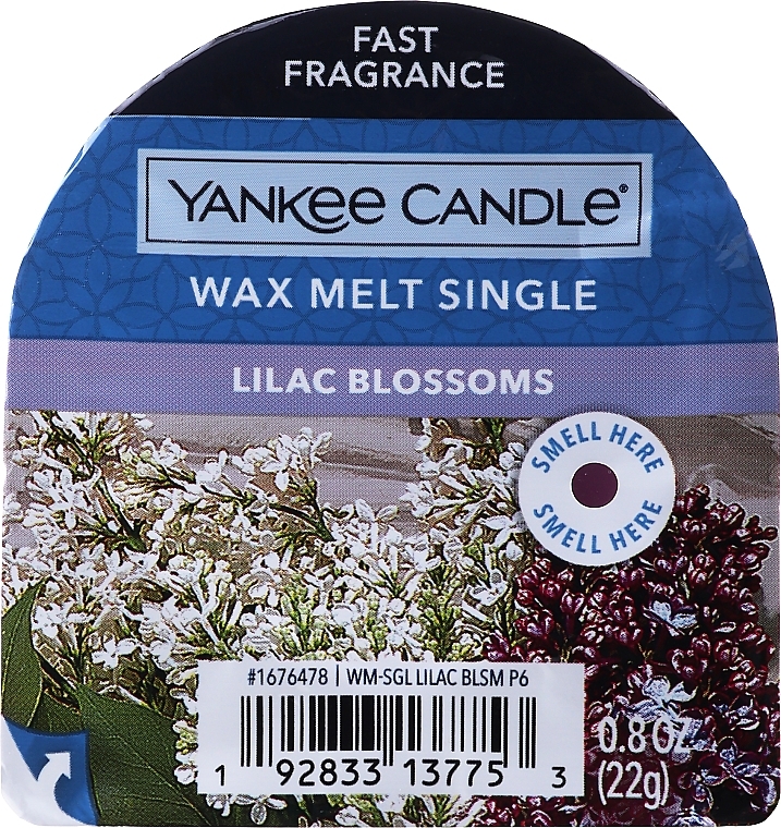 Scented Wax - Yankee Candle Classic Wax Lilac Blossoms — photo N1