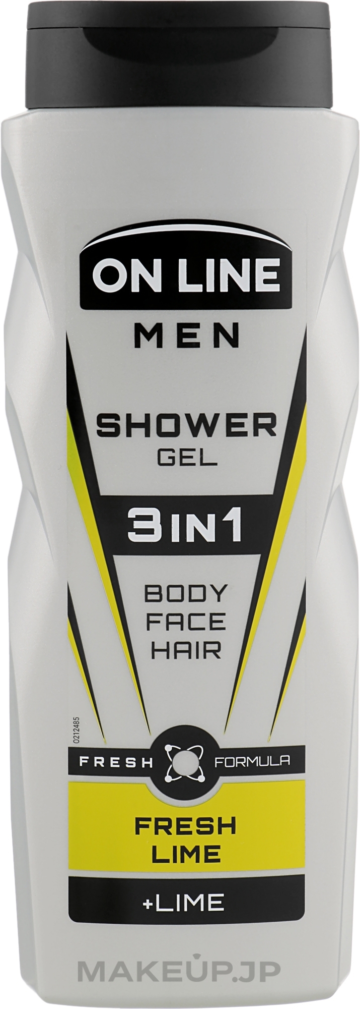 Shower Gel 3 in 1 - On Line Men Fresh Lime Shower Gel — photo 400 ml