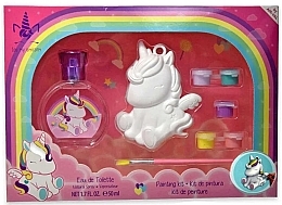 Air-Val International Eau My Unicorn Painting Kit - Set (edt/50ml+ toy) — photo N1