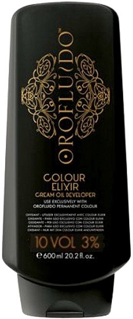 Activator - Orofluido Colour Elixir Cream Oil Developer 3% — photo N1