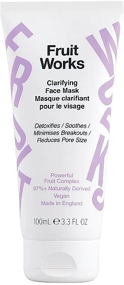 フェイスクレンジングマスク - Fruit Works Clarifying Face Mask — photo N1