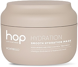Fragrances, Perfumes, Cosmetics Moisturizing Mask for Curly and Unruly Hair - Montibello HOP Smooth Hydration Mask