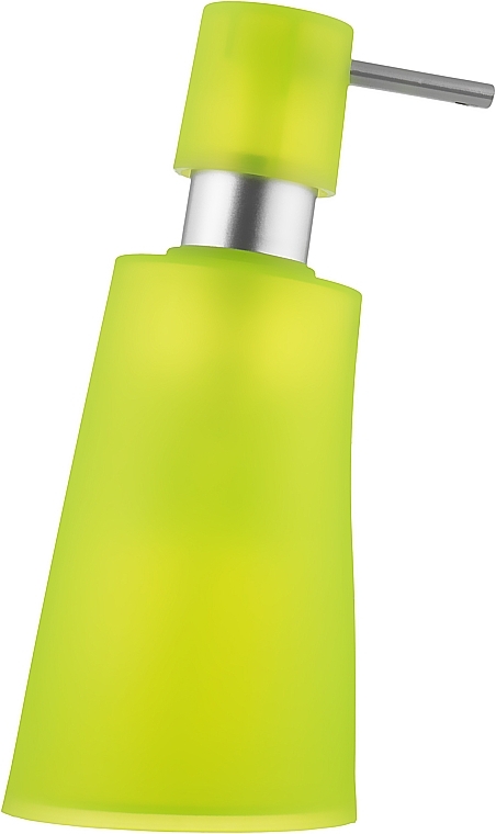 Plastic dispenser for liquid soap, light green - Spirella Move — photo N1