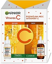 Face Care Set - Garnier Skin Naturals Vitamin C (ser/2x30ml) — photo N1