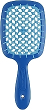 Hair Brush 86SP226 BTU, blue and blue - Janeke Superbrush — photo N1