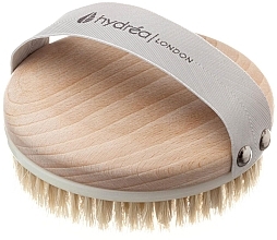 Natural Bristles Massage Brush - Hydrea London Combination Detox Massage Brush — photo N2