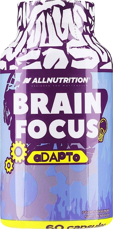 Memory and Concentration Dietary Supplement - Allnutrition Brain Focus — photo N4