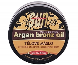 Fragrances, Perfumes, Cosmetics Bronze Tanning Butter - Vivaco Sun Argan Bronze Oil Tanning Butter