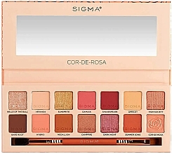 Fragrances, Perfumes, Cosmetics Eyeshadow Palette - Sigma Beauty Cor-De-Rosa Eyeshadow Palette