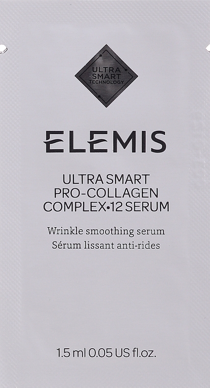 Smoothing Anti-Wrinkle Serum - Elemis Ultra Smart Pro-Collagen Complex 12 Serum (sample) — photo N1