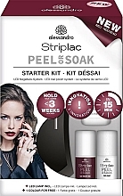 Fragrances, Perfumes, Cosmetics Set - Alessandro International Striplac Peel Or Soak Starter Kit (led/lamp + nail/polish/2x5ml + n/top/5ml + aceton/30ml + n/file/10pc + n/sponge/50pc + sticks + chopstick)