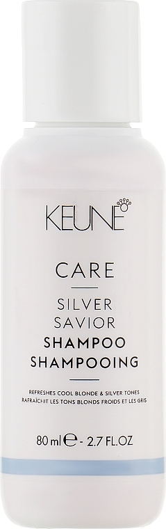 Silver Shine Shampoo - Keune Care Silver Savior Shampoo Travel Size — photo N1