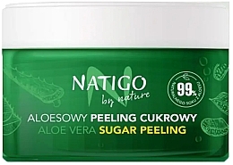 Fragrances, Perfumes, Cosmetics Aloe Vera Body Peeling - Natigo By Nature Aloe Vera Sugar Peeling