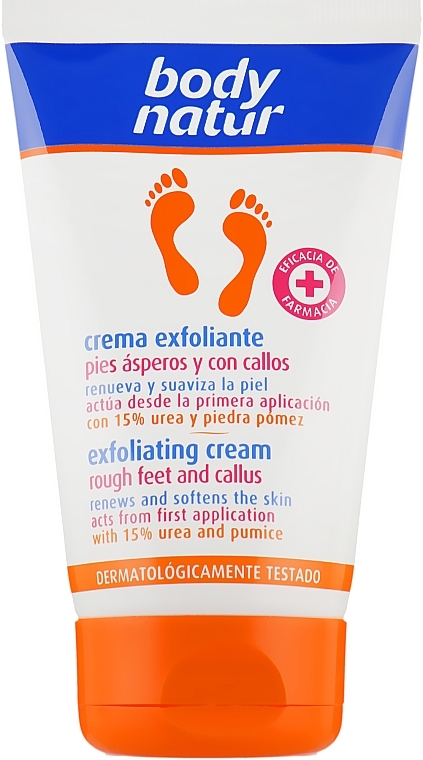 Exfoliating Foot Cream - Body Natur Exfoliating Cream — photo N3