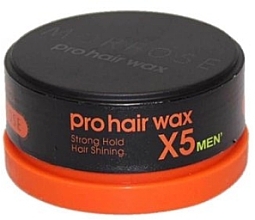 Fragrances, Perfumes, Cosmetics Orange Hair Gel Wax - Morfose Pro Hair Gel Wax Orange