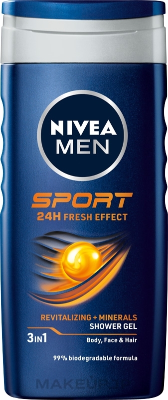 Shower Gel "Sport" - NIVEA MEN Sport Shower Gel — photo 250 ml