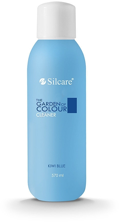 Nail Degreaser - Silcare The Garden of Colour Cleaner Kiwi Blue — photo N2