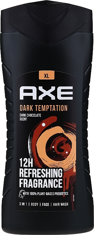 Shower Gel "Dark Temptation" - Axe Dark Temptation Shower Gel — photo N3