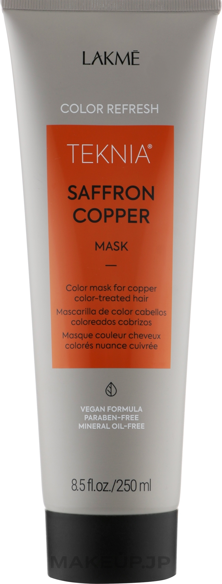 Color Refresh Copper Mask - Lakme Teknia Color Refresh Saffron Copper Mask — photo 250 ml