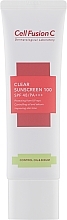 Fragrances, Perfumes, Cosmetics Sunscreen for Sensitive & Problem Skin - Cell Fusion C Clear Sunscreen 100 SPF48/PA+++