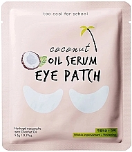 Fragrances, Perfumes, Cosmetics Coconut Hydrogel Eye Patches - Too Cool For School Coconut Oil Serum Eye Patch