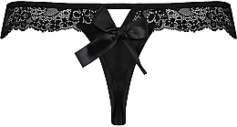 Panties “Naja”, black - Passion — photo N4