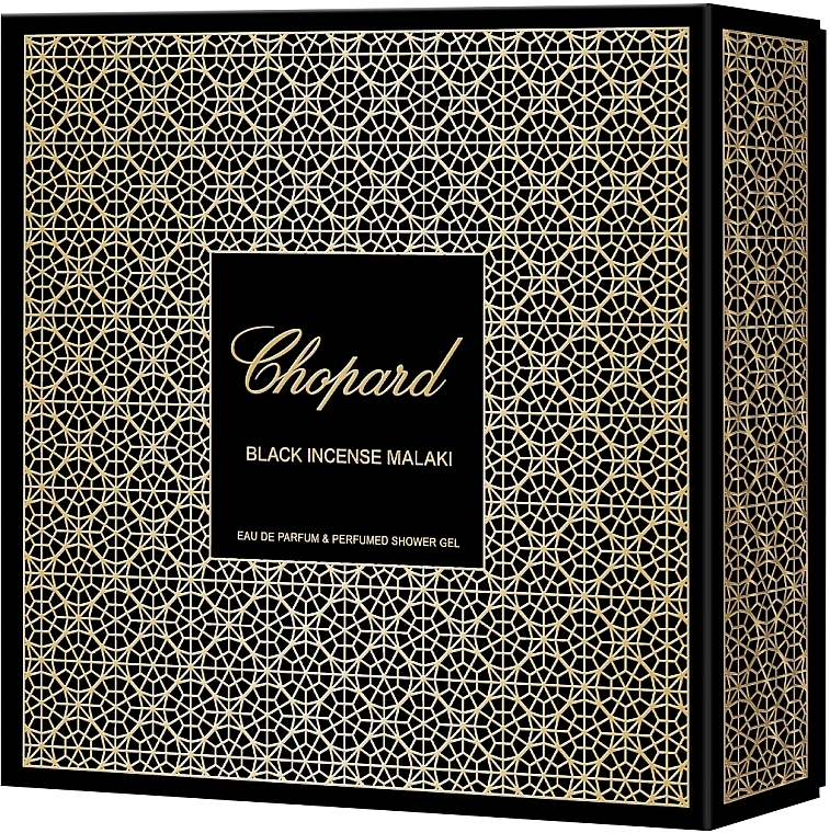 Chopard Black Incense Malaki - Set (edp/80ml+sh/gel/150ml) — photo N6