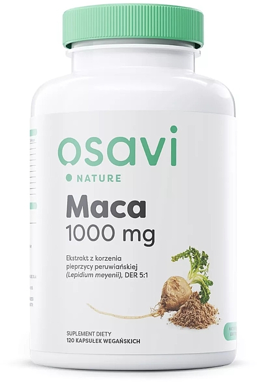 Maca Root Supplement, 1000 mg - Osavi — photo N1