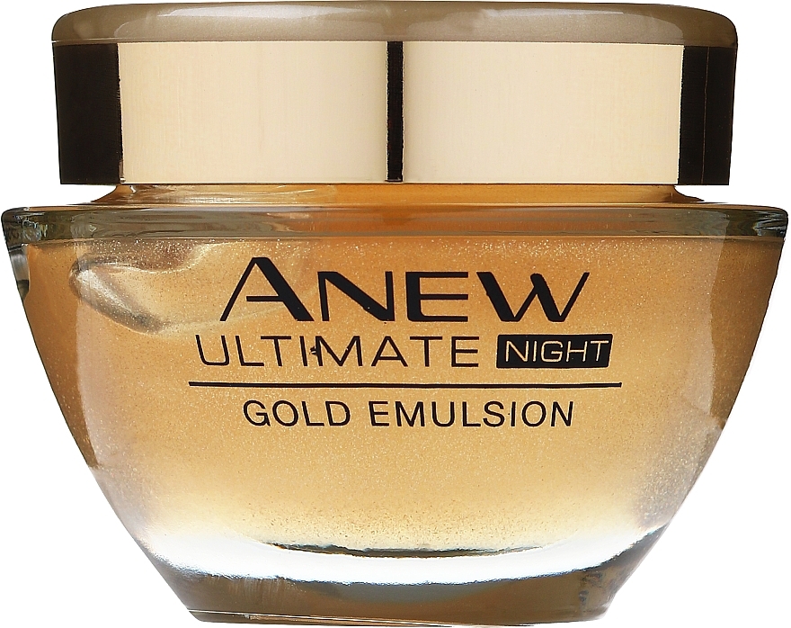 Night Gold Emulsion for Face - Avon Anew Ultimate 7S — photo N4