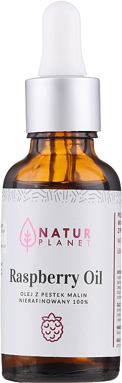 Raspberry Seed Oil - Natur Planet Raspberry Oil 100% — photo N1