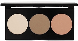 Fragrances, Perfumes, Cosmetics Contour Palette - Paese Trio Contouring Palette