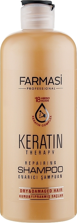 Keratin Shampoo - Farmasi Keratin Therapy Repairing Shampoo — photo N1