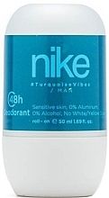 Fragrances, Perfumes, Cosmetics Nike Turquoise Vibes - Roll-On Deodorant