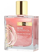 Fragrances, Perfumes, Cosmetics Illuminating Body, Face & Hair Oil - Olival Rose Gold Oil