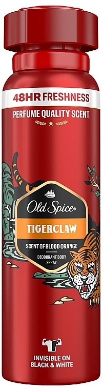 Deodorant Spray - Old Spice Tiger Claw Deodorant Spray — photo N1